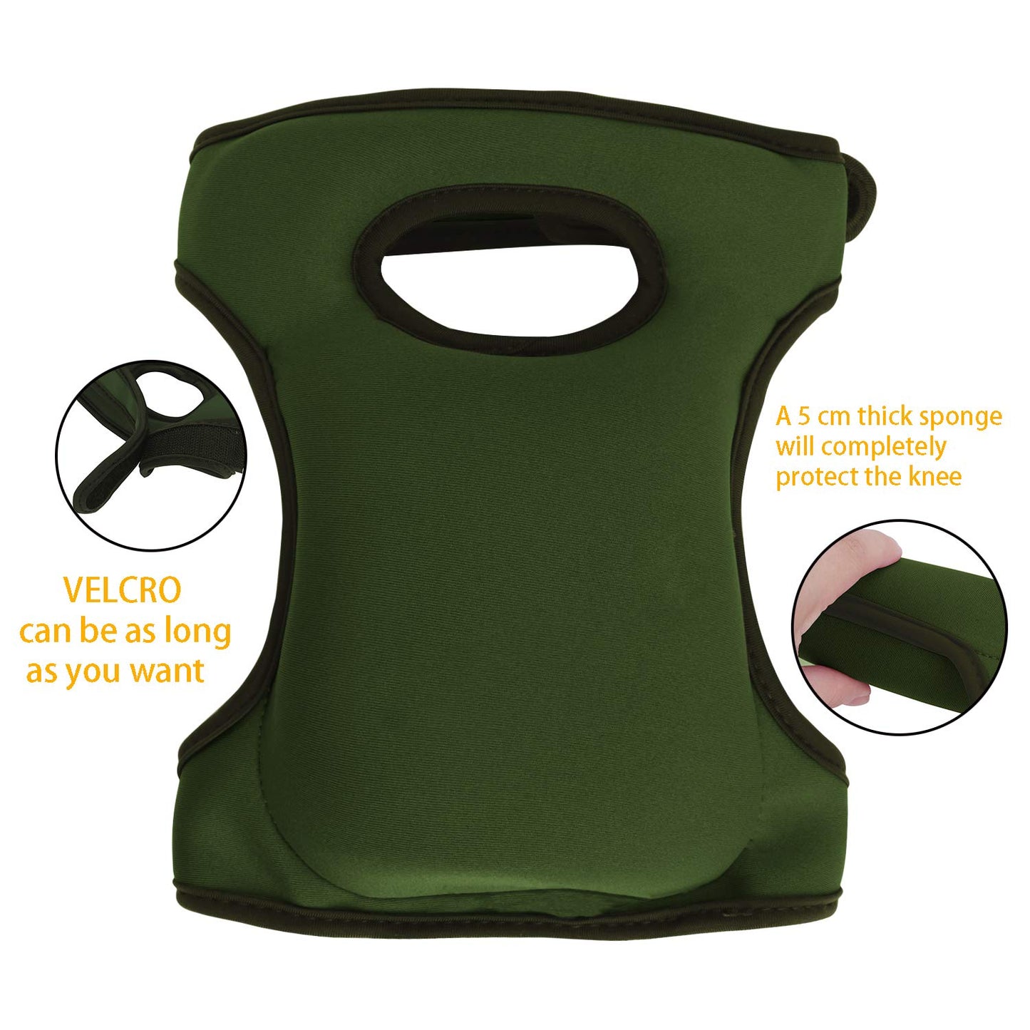 Wrap-Around Foam Knee Pads (Pair)